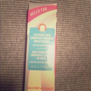 First Aid Beauty coconut priming moisturizer